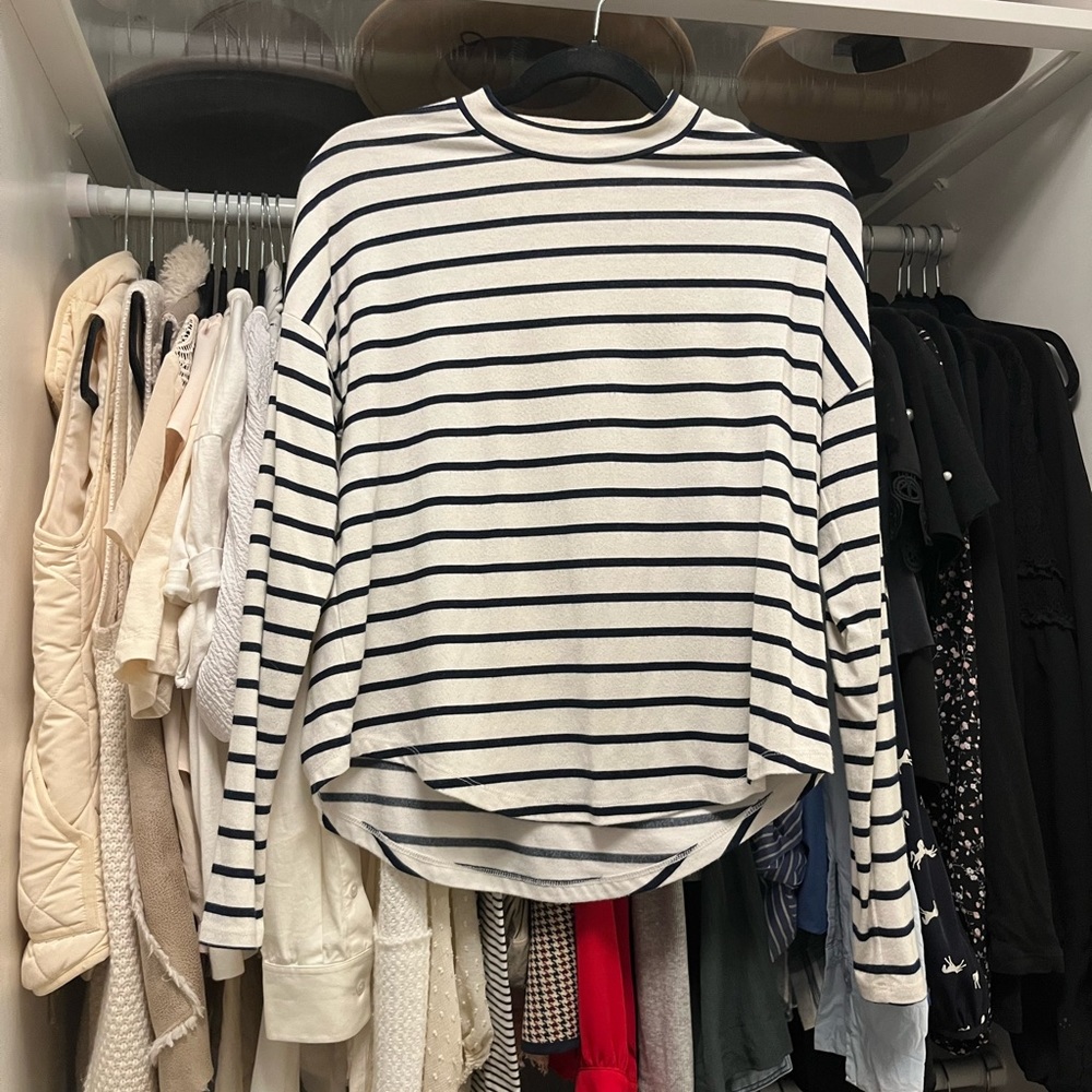 Madewell stripped long sleeve
